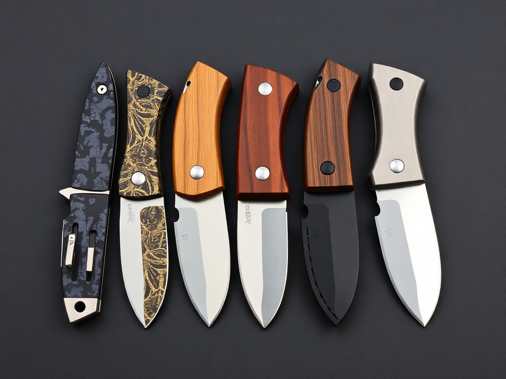 Outdoor Messer Griff Materialien